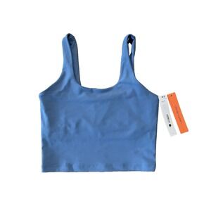 NWT Aqua Athletics Women's Size S Crop Tank Bra Yoga Fitness Top Retails $78 New